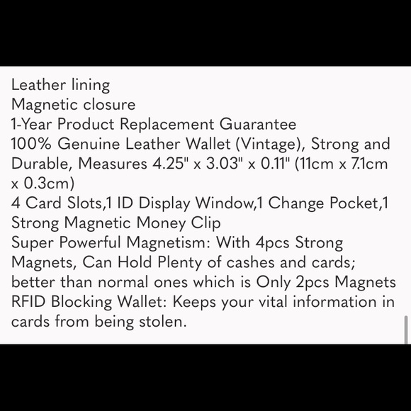 Money Clip, Front Pocket Wallet - Picture 5 of 5